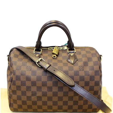 louis vuitton speedy damier 30 price|louis vuitton speedy 30 measurements.